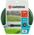 GARDENA Aspersor cu furtun 1998-20, 15.0 m, verde, cu fitinguri de conectare, GARDENA (01998-20)
