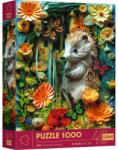 Trefl Trefl, 40 Years, Paper Art: Arici, puzzle, 1000 piese