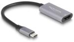 Delock Adapter USB Type-C apa - HDMI anya (DP Alt Mód) 4K 60 Hz HDR és HDCP kiegészítéssel (60020) (60020) - xupe