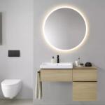 Geberit Oglinda cu iluminare LED Geberit Option Round 75 cm aluminiu (502.798.00.1)