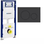 Geberit Rezervor incastrat Geberit Duofix Sigma cu set fixare si clapeta Sigma20 negru easy-to clean (111.928.00.6+115.882.16.1)