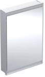 Geberit Dulap incastrat cu oglinda Geberit One ComfortLight 60 cm dreapta aluminiu eloxat (505.801.00.1) - sanoterm