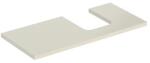 Geberit Blat pentru lavoar Geberit One cu decupaj in dreapta 105 cm gri nisip lucios (505.314.00.4)
