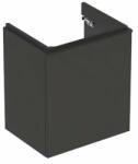 Geberit Dulap baza pentru lavoar suspendat Geberit Smyle Square lava gri inchis 1 usa opritor dreapta 54 cm (500.365.JK.1)
