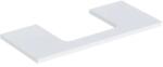 Geberit Blat pentru lavoar Geberit One cu decupaj in mijloc alb mat 105 cm (505.284.00.2)