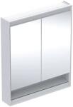 Geberit Dulap cu oglinda si nisa Geberit One ComfortLight 75 cm alb (505.832.00.2) - sanoterm
