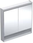 Geberit Dulap cu oglinda si nisa Geberit One ComfortLight 90 cm aluminiu eloxat (505.833.00.1) - sanoterm