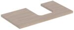 Geberit Blat pentru lavoar Geberit One cu decupaj in dreapta 90 cm stejar bej (505.313.00.5)
