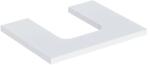 Geberit Blat pentru lavoar Geberit One cu decupaj in mijloc 60 cm alb mat (505.271.00.2)