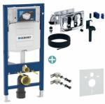 Geberit Pachet Geberit rezervor incastrat Duofix Sigma si Kit Geberit DuoFresh cu declansare automata gri antracit (111.928.00.6+115.050.BZ.1)