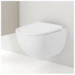 Geberit Vas wc suspendat Geberit Acanto Rimfree cu capac inchidere lenta (500.600.01.2+500.605.01.2)