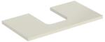 Geberit Blat pentru lavoar Geberit One cu decupaj in mijloc 90 cm gri nisip lucios (505.273.00.4)