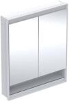 Geberit Dulap incastrat cu oglinda si nisa Geberit One ComfortLight 75 cm alb (505.822.00.2) - sanoterm