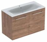 Geberit Set dulap suspendat si lavoar Geberit Selnova nuc 2 usi 100 cm (501.262.00.1)