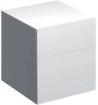Geberit Dulap baie suspendat Geberit Xeno2 alb 2 sertare 45 cm (500.504.01.1) - sanoterm