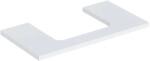 Geberit Blat pentru lavoar Geberit One cu decupaj in mijloc alb mat 90 cm (505.283.00.2)