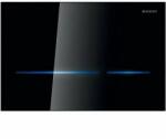 Geberit Clapeta electronica Geberit Sigma80 negru pentru rezervor cu grosimea 8 cm (116.092.SG.6) - sanoterm