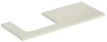 Geberit Blat pentru lavoar Geberit One cu decupaj in stanga gri nisip lucios 120 cm (505.305.00.4)