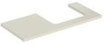 Geberit Blat pentru lavoar Geberit One cu decupaj in dreapta gri nisip lucios 105 cm (505.324.00.4)