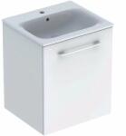 Geberit Set dulap suspendat si lavoar Geberit Selnova alb 1 usa 55 cm (501.248.00.1)