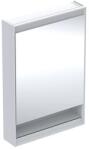 Geberit Dulap cu oglinda si nisa Geberit One ComfortLight dreapta 60 cm alb (505.831.00.2) - sanoterm