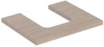 Geberit Blat pentru lavoar Geberit One cu decupaj in mijloc 60 cm stejar bej (505.271.00.5)