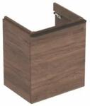 Geberit Dulap baza pentru lavoar suspendat Geberit Smyle Square nuc 1 usa opritor stanga 54 cm (500.366.JR.1)