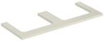 Geberit Blat pentru lavoar Geberit One cu decupaj dublu gri nisip lucios 120 cm (505.345.00.4)