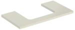 Geberit Blat pentru lavoar Geberit One cu decupaj in mijloc gri nisip lucios 90 cm (505.283.00.4)