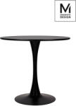 Modesto Design Tulip 80 Kerek Asztal MDF Fekete