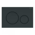 Geberit Sigma20 nyomólap 2 mennyiséges öblítéshez, matt fekete (GE-115.882.DW.1)