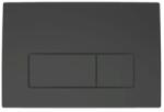 Geberit Delta 50 nyomólap 2 mennyiséges öblítéshez, matt fekete (GE-115.119.14.1)
