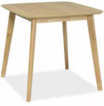 SIGNAL MEBLE Mosso III Négyzetes Tölgyfa Étkezőasztal