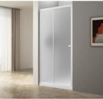 SAPHO AQUALINE UGGA tolóajtó, 1000 mm, Brick üveg, fehér (AWS100) (AWS100)