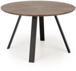 Halmar Danilo Asztal - Dió- Fekete