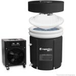 inSPORTline Hordozható edzőkád inSPORTline FrostZen Pro II hőszabályozó rendszerrel, 5 réteg szigetelés, ózonos fertőtlenítés, jég- és melegfürdő opció