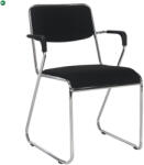  Tárgyolószék, fekete háló, DERYA NEW