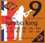 Rotosound Akusztikus gitár húrkészlet, foszfor-bronz, 12 húros, 9 12 9 12 20 26, 9 12 20 26 36 46