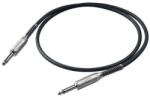 Proel Hangszerkábel 3 m 2x6, 3 mm S4CPRO mono jack dugó nikkelezett fémház HPC115 kábel