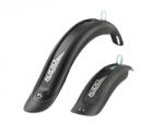 WMX Set 2 aparatori noroi pentru biciclete cu roti 20 , culoare negru (AWR2179B)
