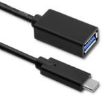 Qoltec USB 3.1 típusú C férfi | USB 3.0 A női | 0.5m (50486)