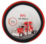  Kormányvédő (44-46 cm) piros-fekete, Perforált