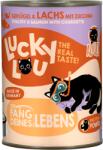 Lucky Lou Lifestage Adult macskatáp - Baromfi és lazac - 400 g