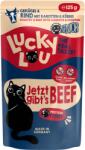 Lucky Lou Lifestage Pouch Senior macskatáp - Baromfi és marha - 125 g