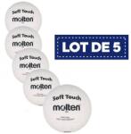 Molten Pachet 5 mingi volei Molten VP Soft Touch, foarte rezistenta, marime 5 (5xVP5)