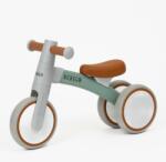 BéBéGo Bicicletă de echilibru NONO, fără pedale, cu 3 roți pentru copii, de la 1 an, verde