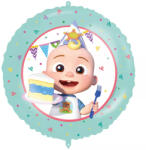  Cocomelon Birthday fólia lufi 46 cm (PNN97885) - oliviashop