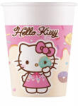  Hello Kitty Kuromi papír pohár 8 db-os 200 ml (PNN98233) - oliviashop