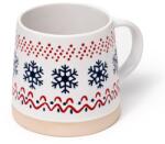 Puckator Karácsonyi bögre - hópihe mintával (420ml)