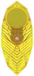 Alpha Diamond Air Fresh illatosító, citrom, (citromsárga) - shopbazis